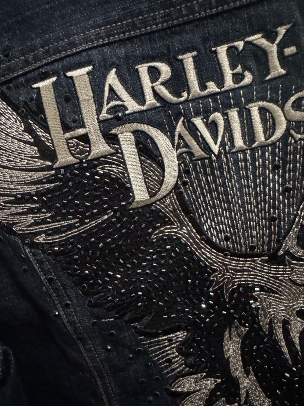 The BEST Harley-Davidson Denim Jacket everrr🖤 - Picture 8 of 10